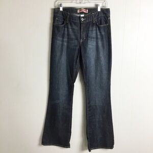 Gap Curvy Bootcut Dark Blue Jeans Size 10 Long Pants